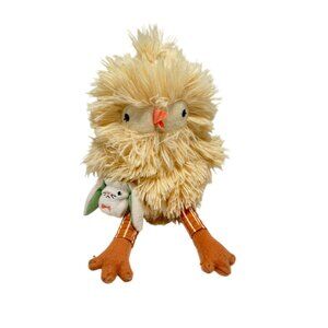 Vtg Hallmark Moptops Chick Plush 13" Stuffed Animal Easter Bunny Satchel